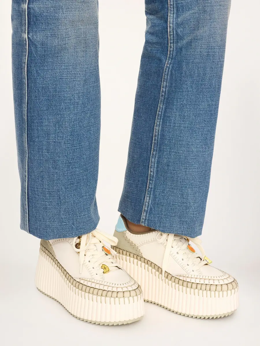 Chloé Nama wedge sneaker | Thumbnail 3 Chloé Nama wedge sneaker | Thumbnail 3