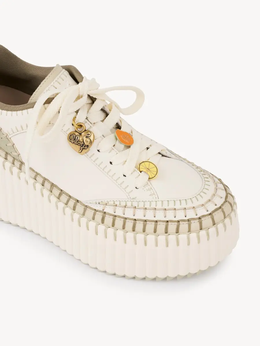 Chloé Nama wedge sneaker | Thumbnail 6 Chloé Nama wedge sneaker | Thumbnail 6