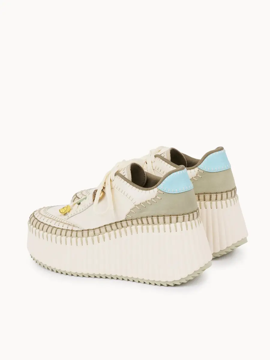 Chloé Nama wedge sneaker | Thumbnail 7 Chloé Nama wedge sneaker | Thumbnail 7