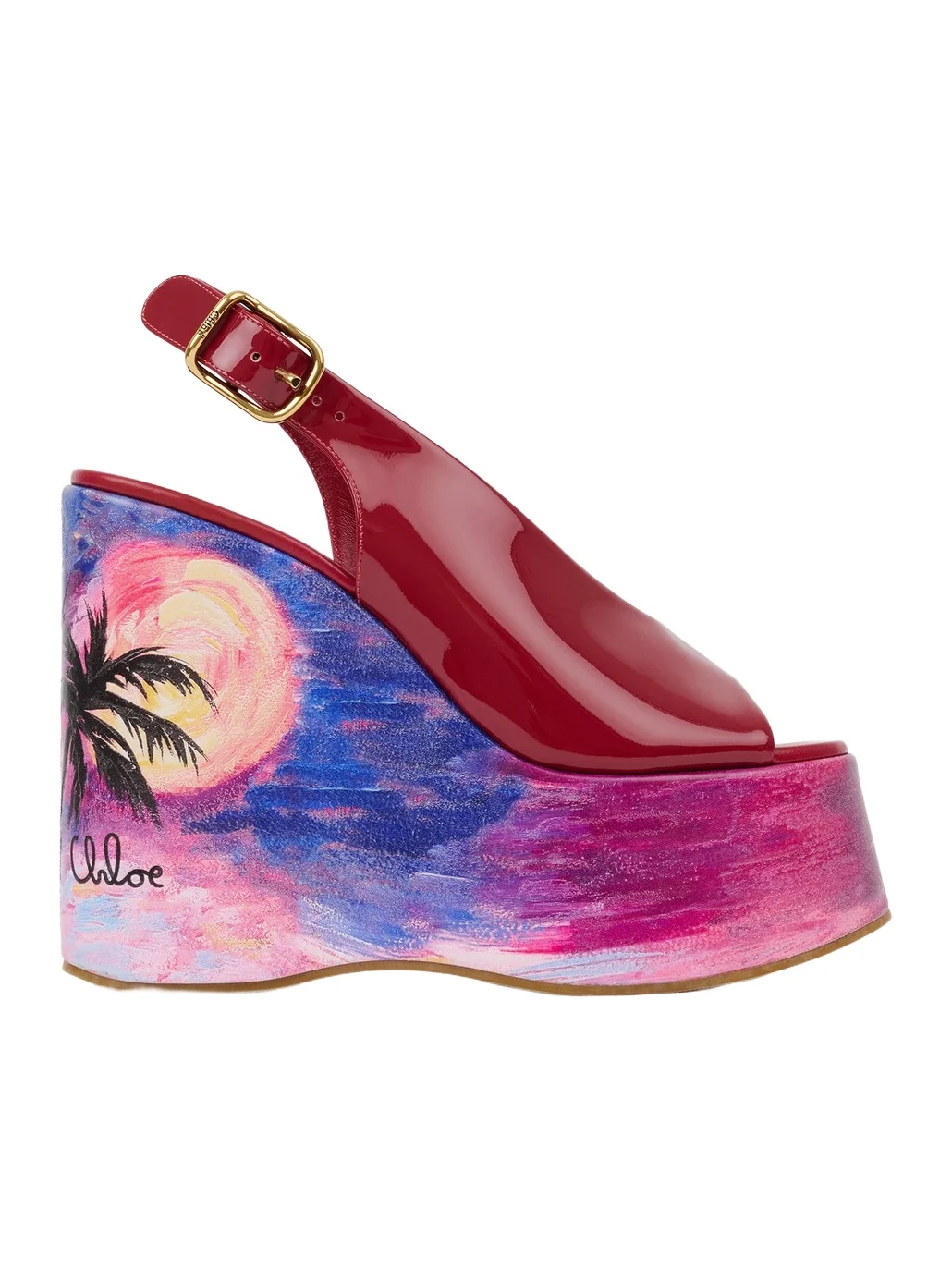 Chloé Maxime wedge sandal