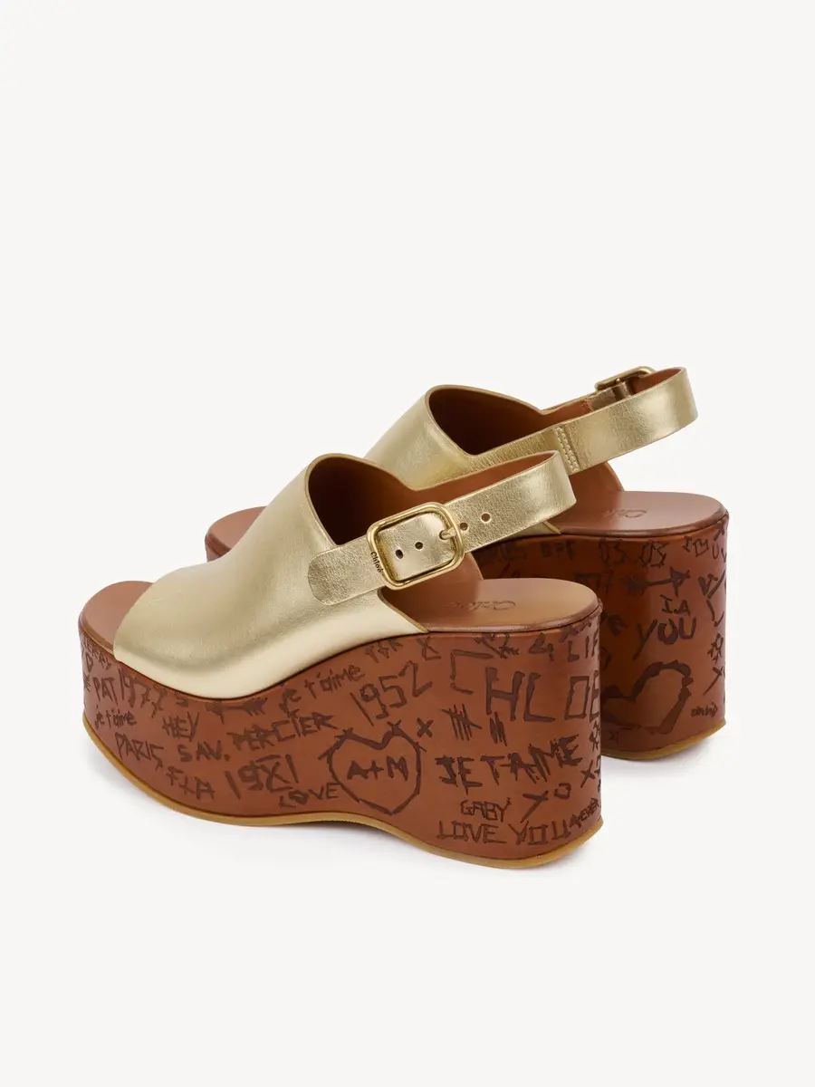 Chloé Maxime wedge sandal | Thumbnail 7 Chloé Maxime wedge sandal | Thumbnail 7