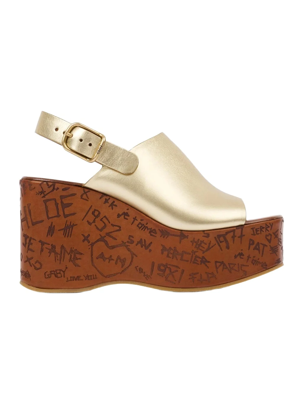 Chloé Maxime wedge sandal