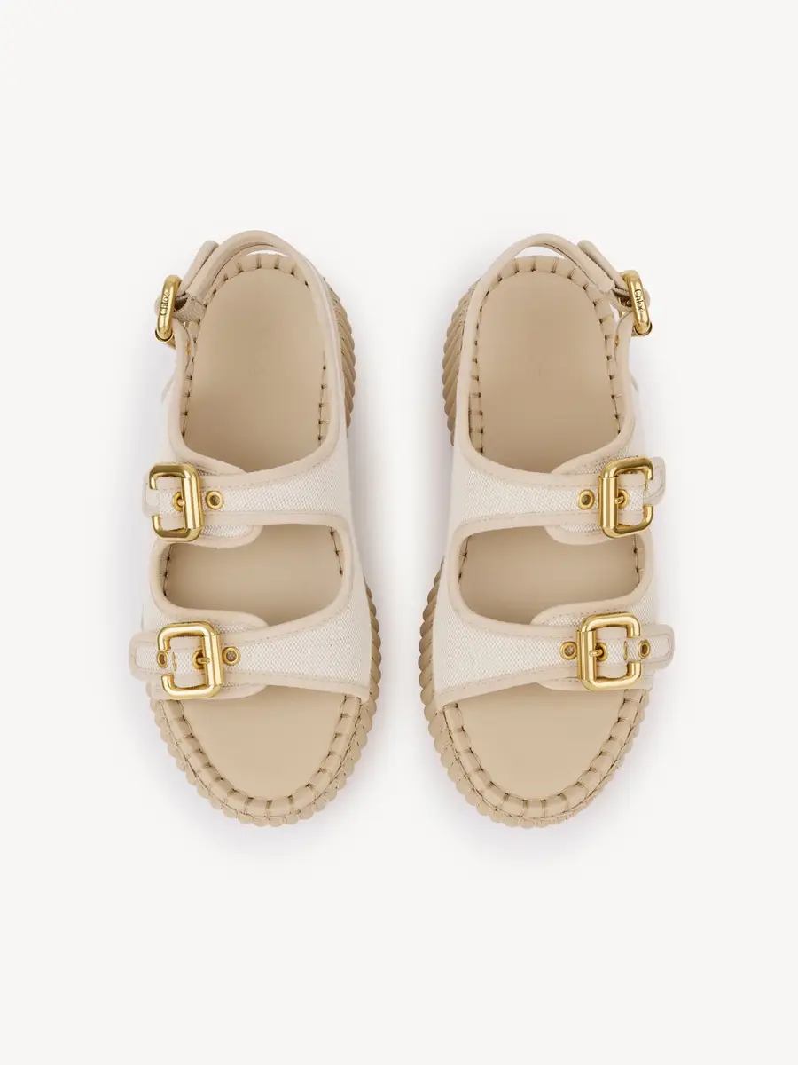 Chloé Nama wedge sandal | Thumbnail 5 Chloé Nama wedge sandal | Thumbnail 5