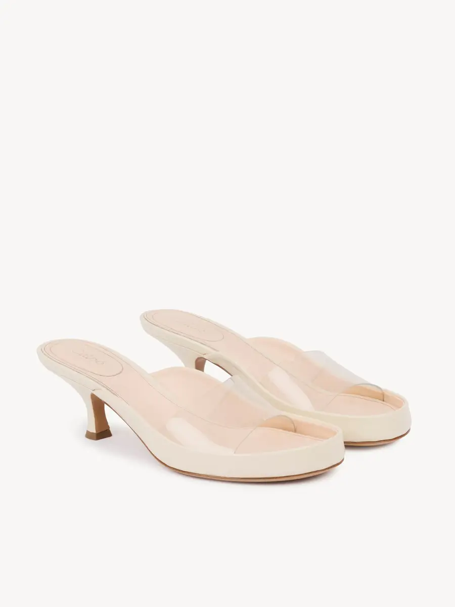 Chloé Junie heeled mule | Thumbnail 4 Chloé Junie heeled mule | Thumbnail 4
