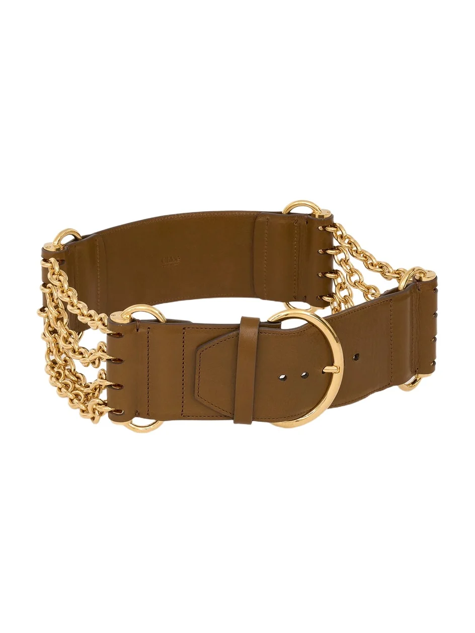 The Chloé Camera Chain belt The Chloé Camera Chain belt