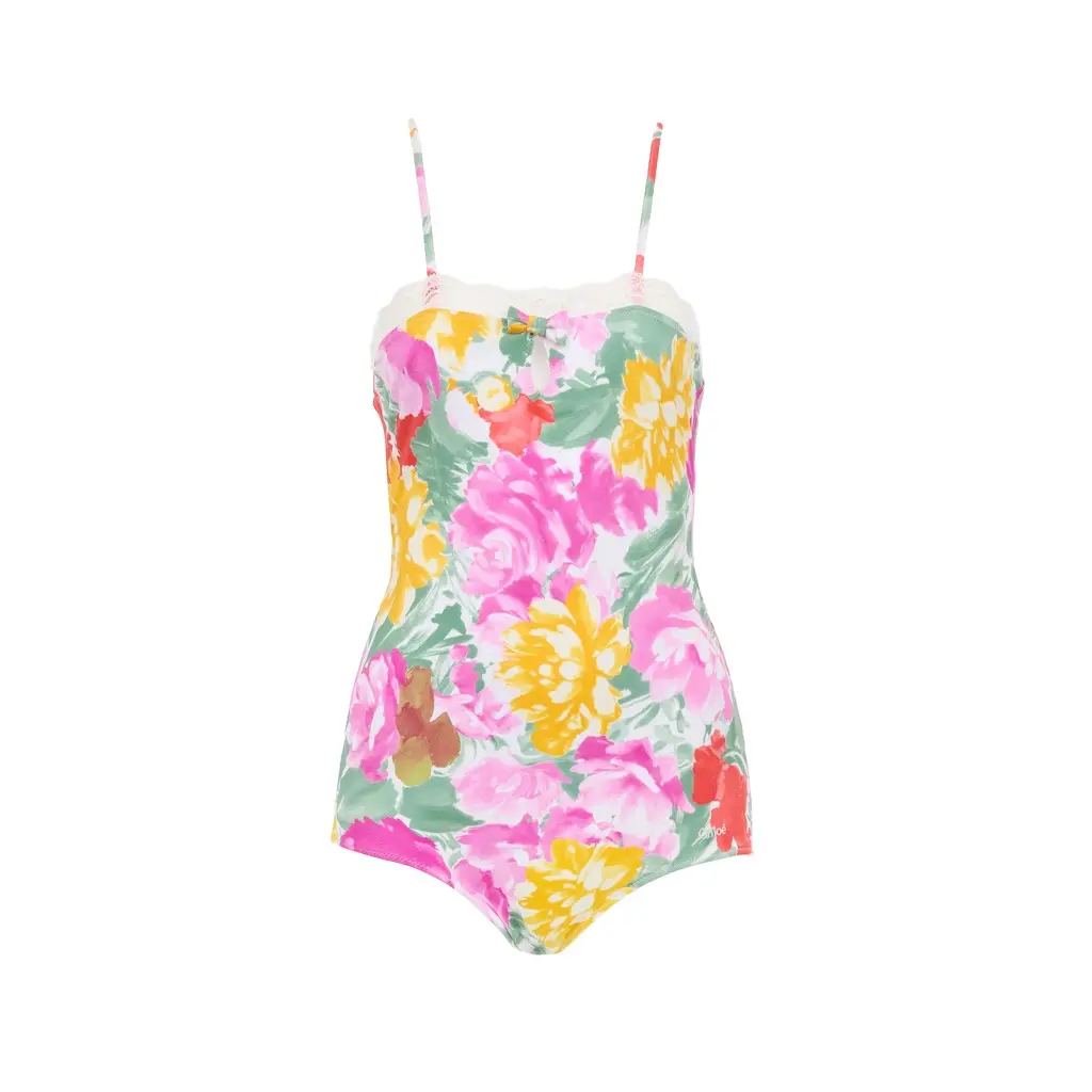 Chloé Garden-print bodysuit | Image 1 Chloé Garden-print bodysuit | Image 1
