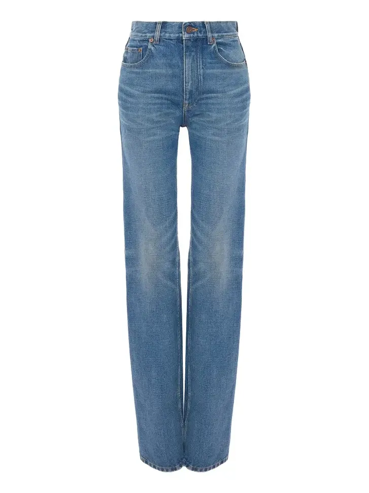 Straight jeans in denim Straight jeans in denim