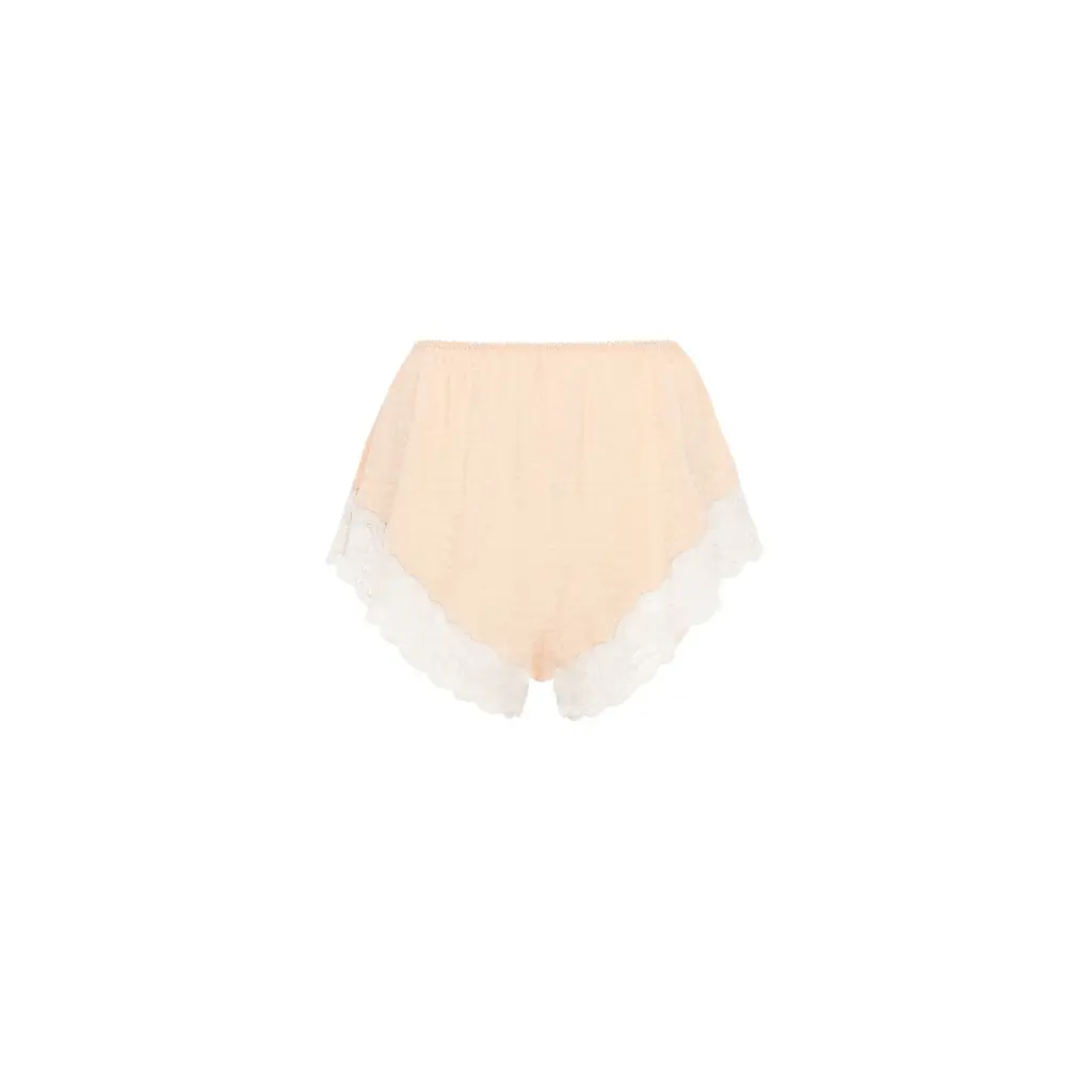 Chloé Lingerie shorts in silk jacquard & lace | Image 1 Chloé Lingerie shorts in silk jacquard & lace | Image 1