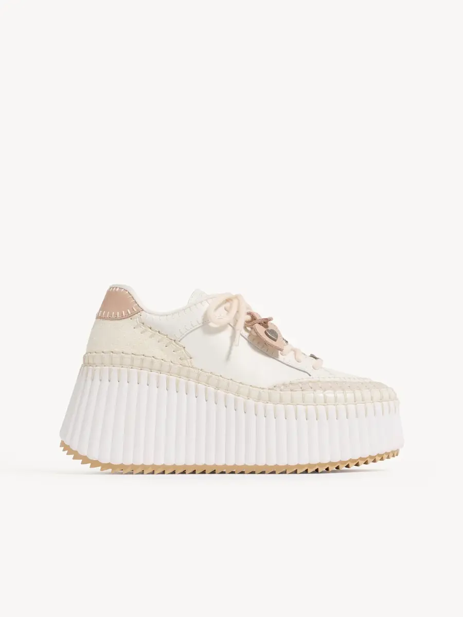 Chloé Nama wedge sneaker | Thumbnail 3 Chloé Nama wedge sneaker | Thumbnail 3