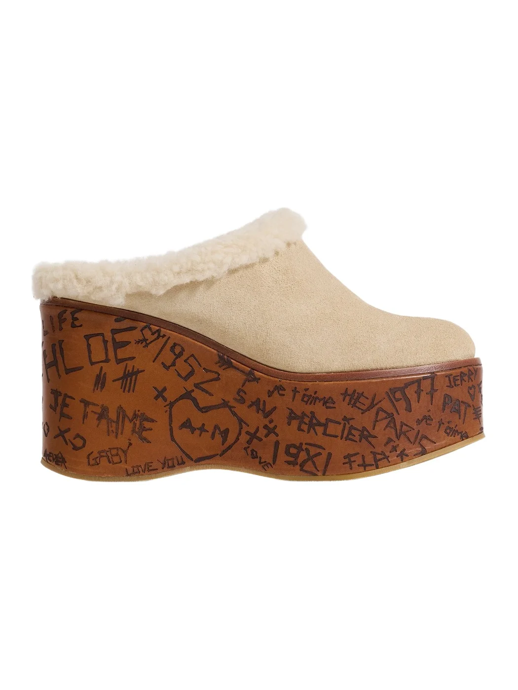 Chloé Maxime wedge mule