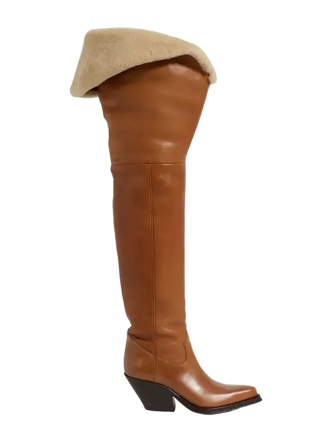 Chloé Azelan thigh high boot
