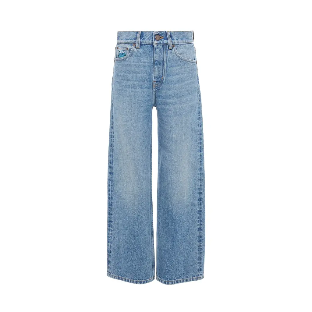 Chloé Straight jeans in denim | Image 1 Chloé Straight jeans in denim | Image 1