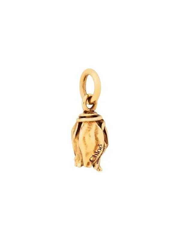 Tulip charm in brass Tulip charm in brass