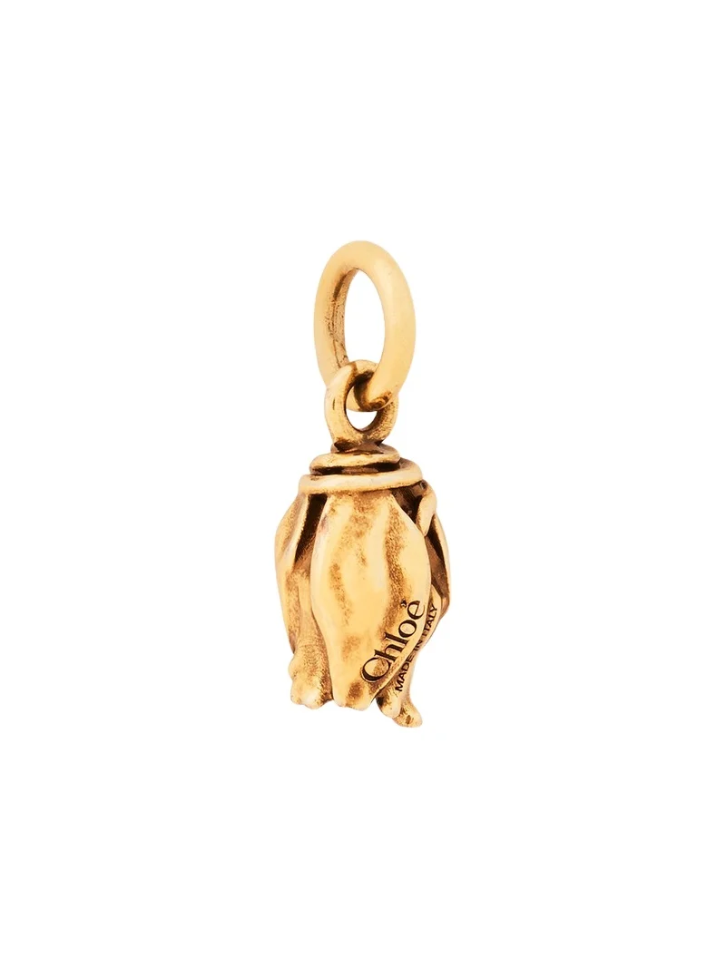 Chloé Tulip charm in brass