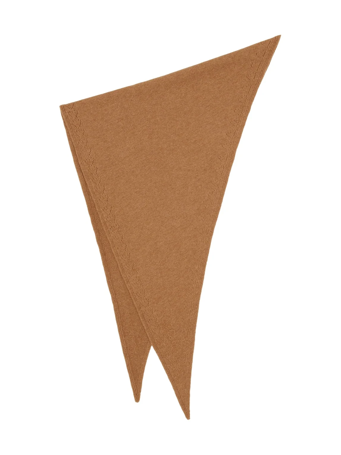 The Chloé Iconic triangular scarf in wool The Chloé Iconic triangular scarf in wool