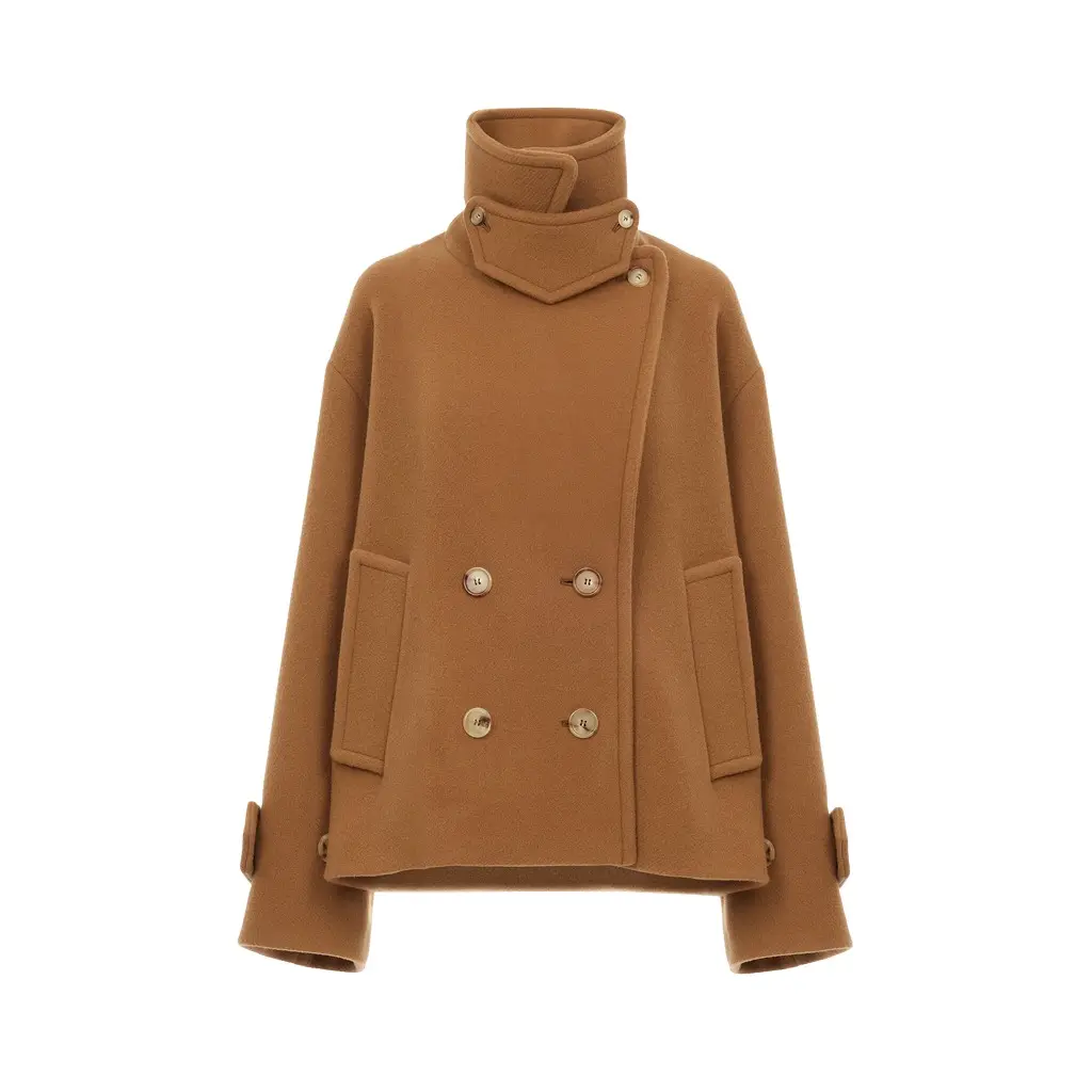 Chloé Oversized short coat in wool | Image 1 Chloé Oversized short coat in wool | Image 1