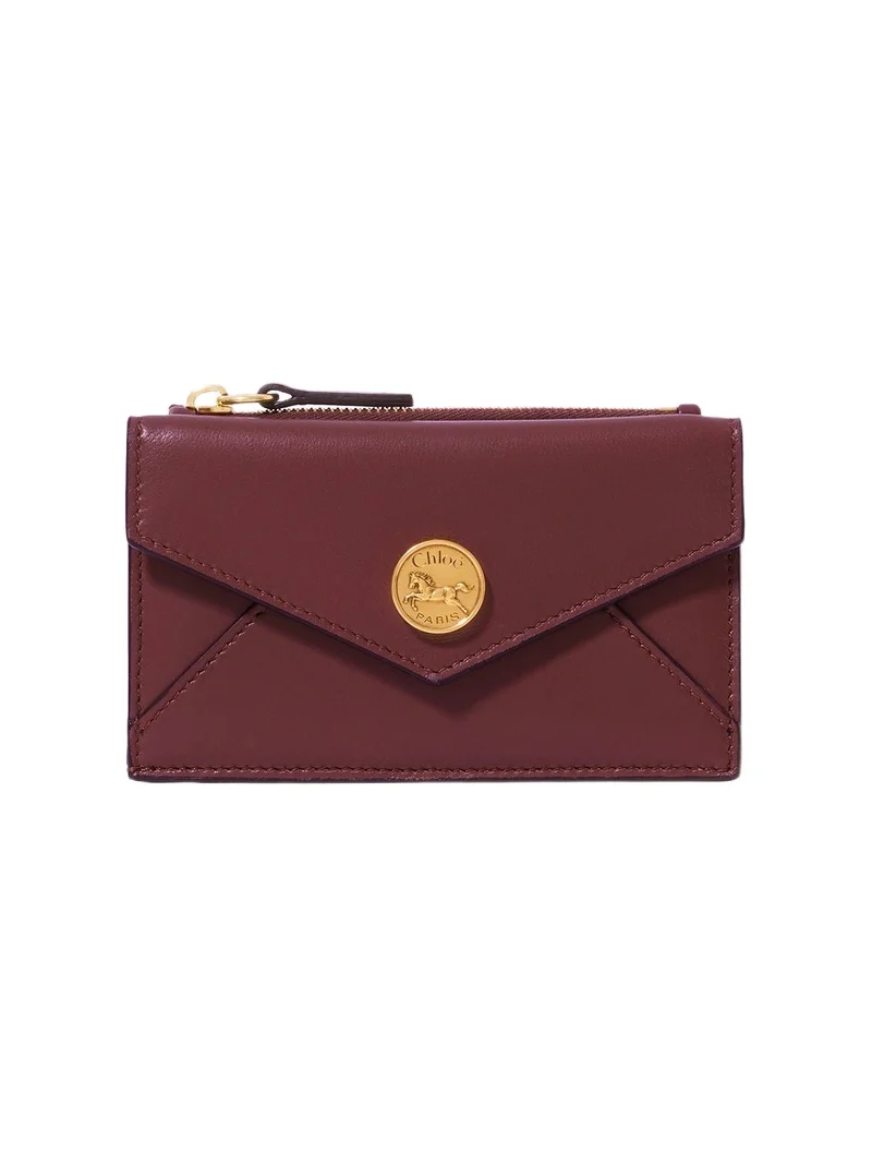 Chloé Small Envelope purse with card slots in soft & suede leather