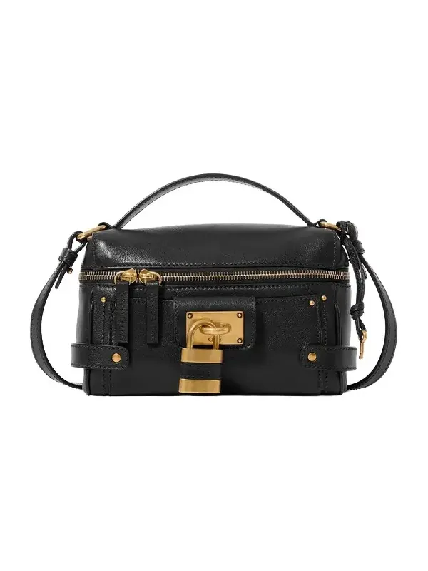 Paddington vanity bag in grained leather