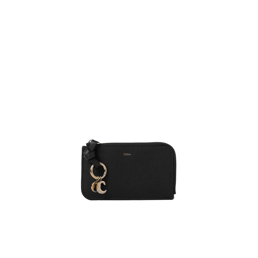 Chloé Alphabet wallet in grained leather | Image 1 Chloé Alphabet wallet in grained leather | Image 1