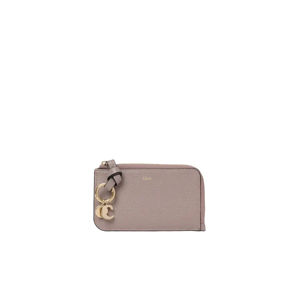 Chloé Alphabet wallet in grained leather | Image 1 Chloé Alphabet wallet in grained leather | Image 1
