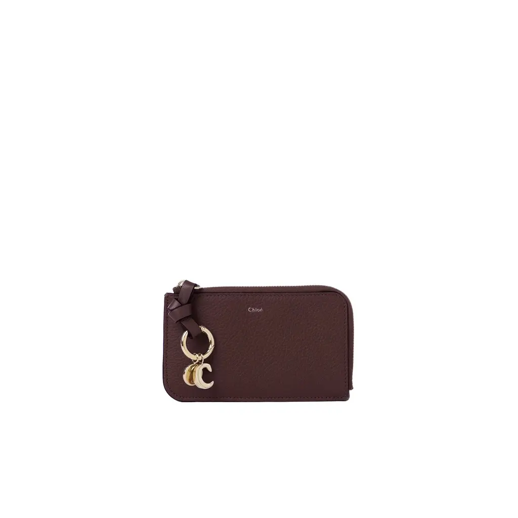 Chloé Alphabet wallet in grained leather | Image 1 Chloé Alphabet wallet in grained leather | Image 1