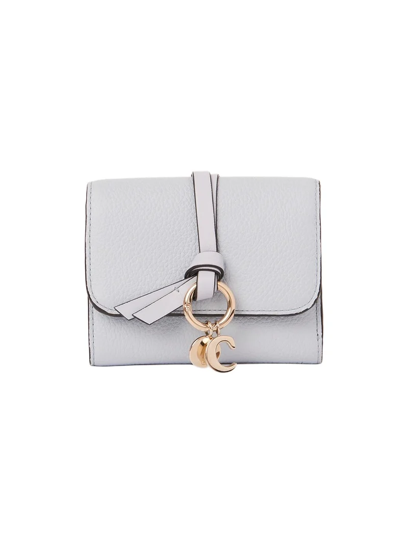 Chloé Small Alphabet tri-fold in grained leather