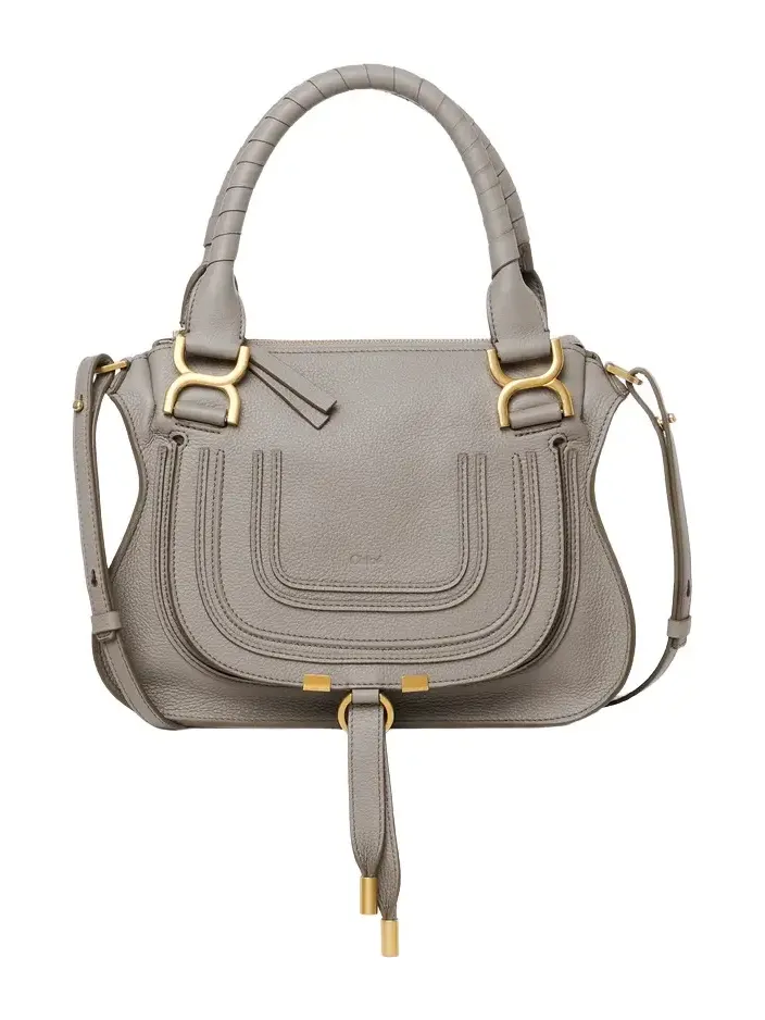 Small Marcie bag in grained leather Small Marcie bag in grained leather