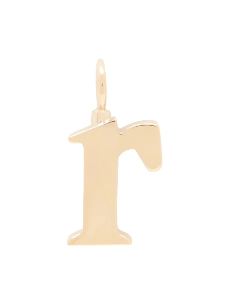 Chloé Alphabet letter R charm in brass