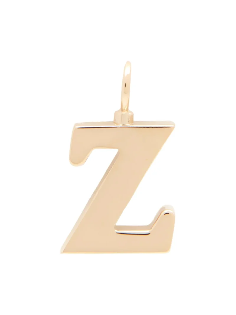 Chloé Alphabet letter Z charm in brass