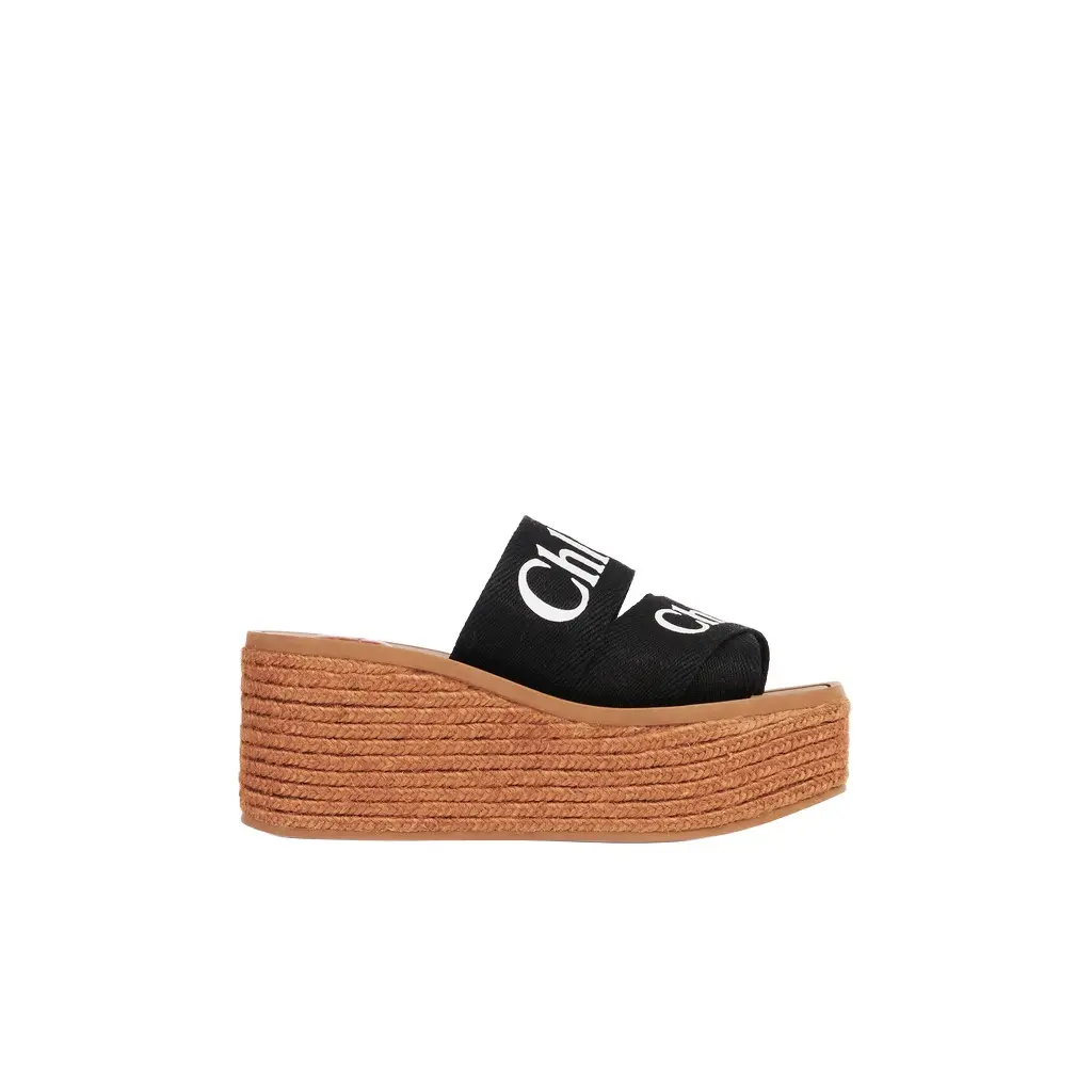 Chloé Woody wedge espadrille | Image 1 Chloé Woody wedge espadrille | Image 1