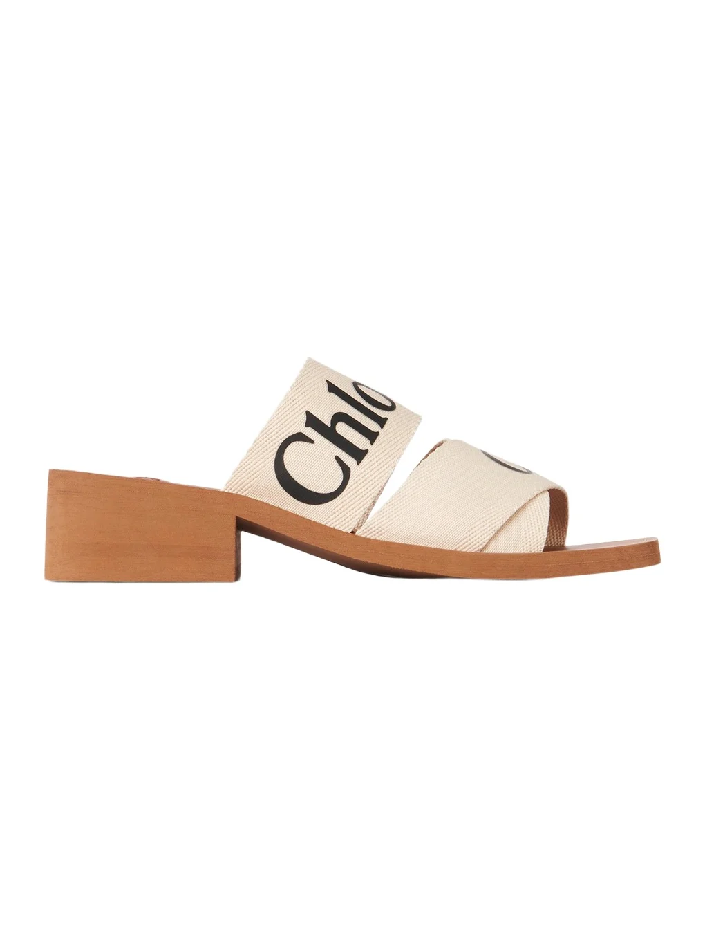 Chloé Woody heeled mule