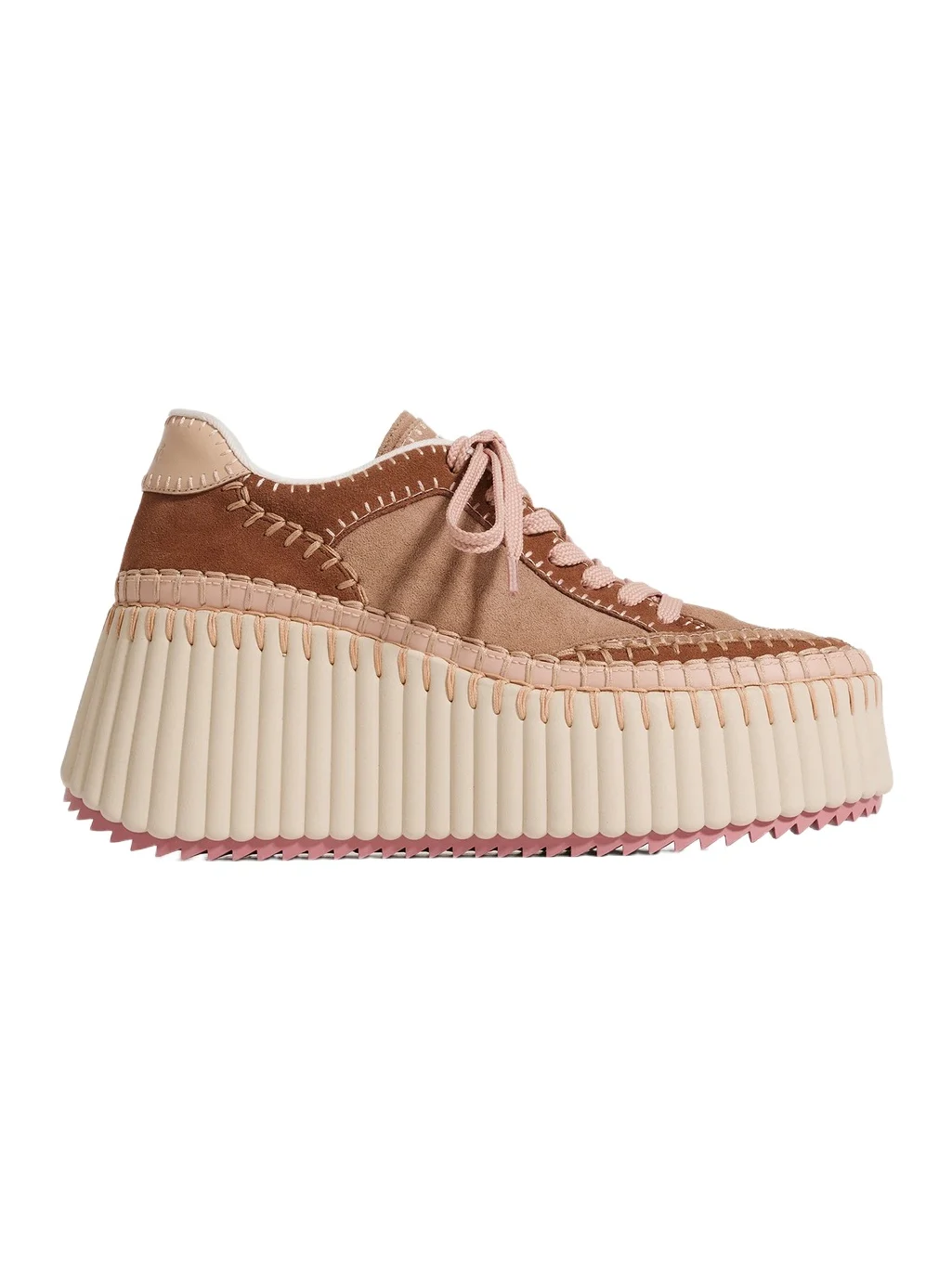 Chloé Nama wedge sneaker