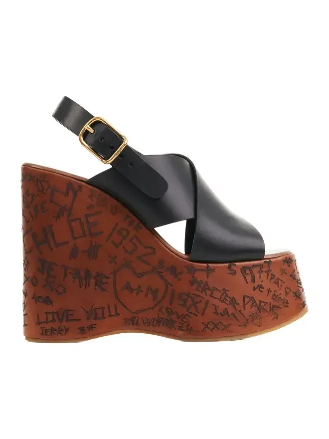 Maxime wedge sandal Maxime wedge sandal