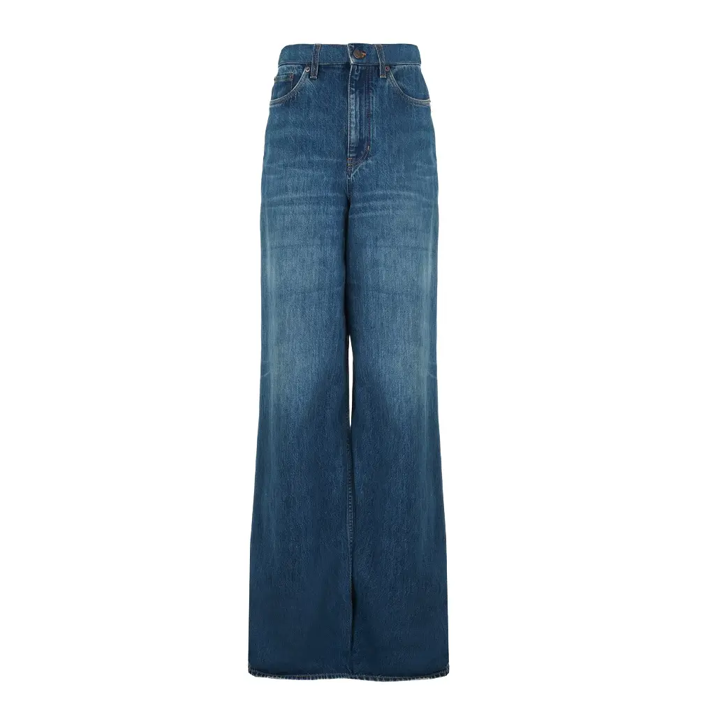 Chloé Wide-leg jeans in denim | Image 1 Chloé Wide-leg jeans in denim | Image 1