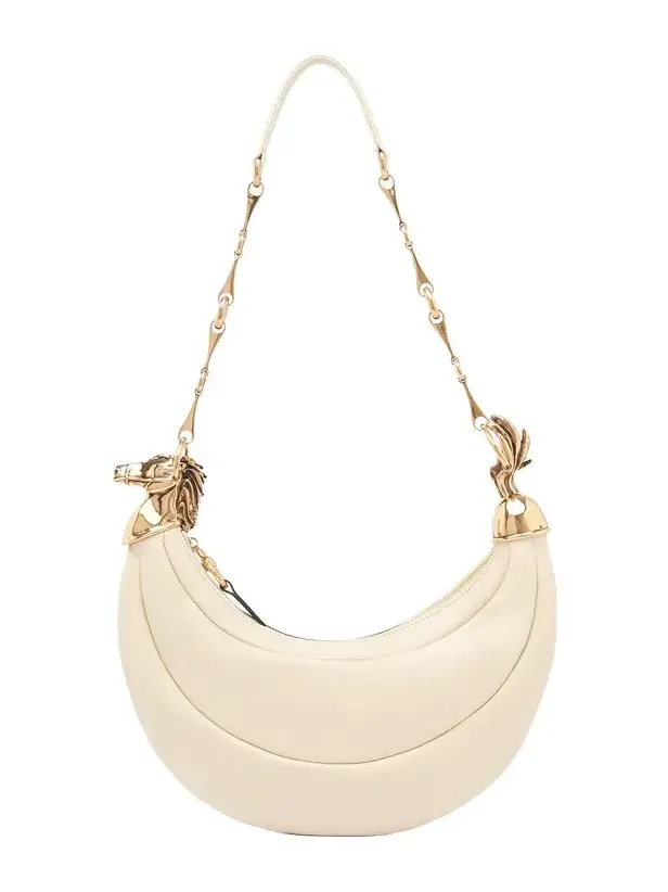 Chain Horse shoulder bag in grained leather Chain Horse shoulder bag in grained leather