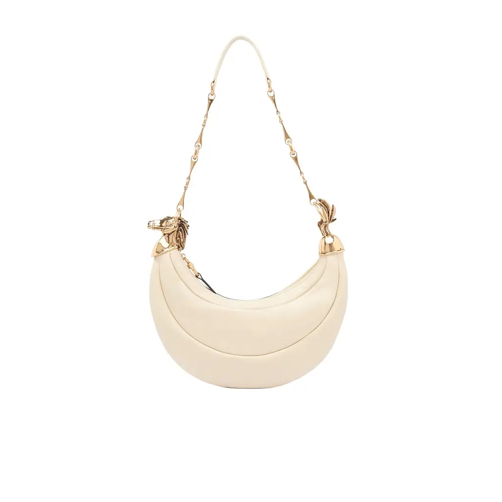 Chloé Chain Horse shoulder bag in grained leather | Image 1 Chloé Chain Horse shoulder bag in grained leather | Image 1