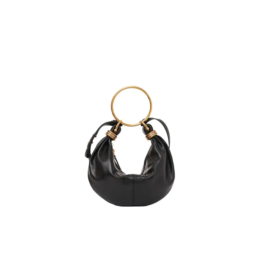 Chloé Small Bracelet Hobo bag in grained leather | Image 1 Chloé Small Bracelet Hobo bag in grained leather | Image 1