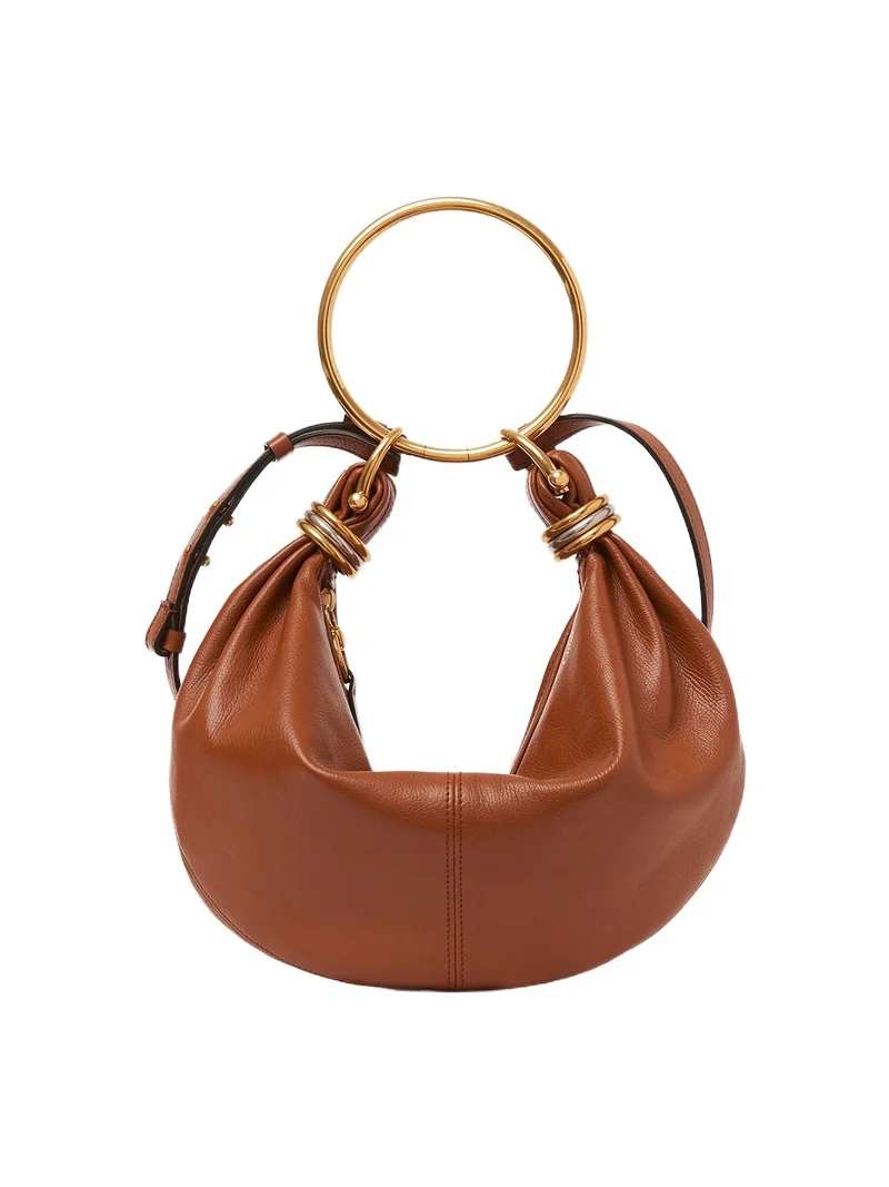 Chloé Small Bracelet Hobo bag in grained leather