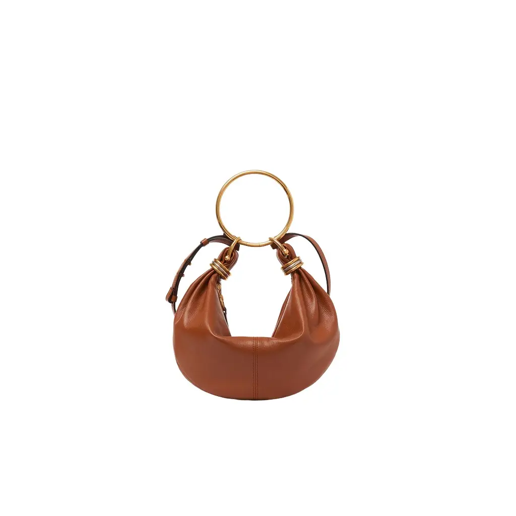 Chloé Small Bracelet Hobo bag in grained leather | Image 1 Chloé Small Bracelet Hobo bag in grained leather | Image 1