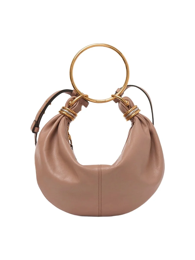 Chloé Small Bracelet Hobo bag in grained leather