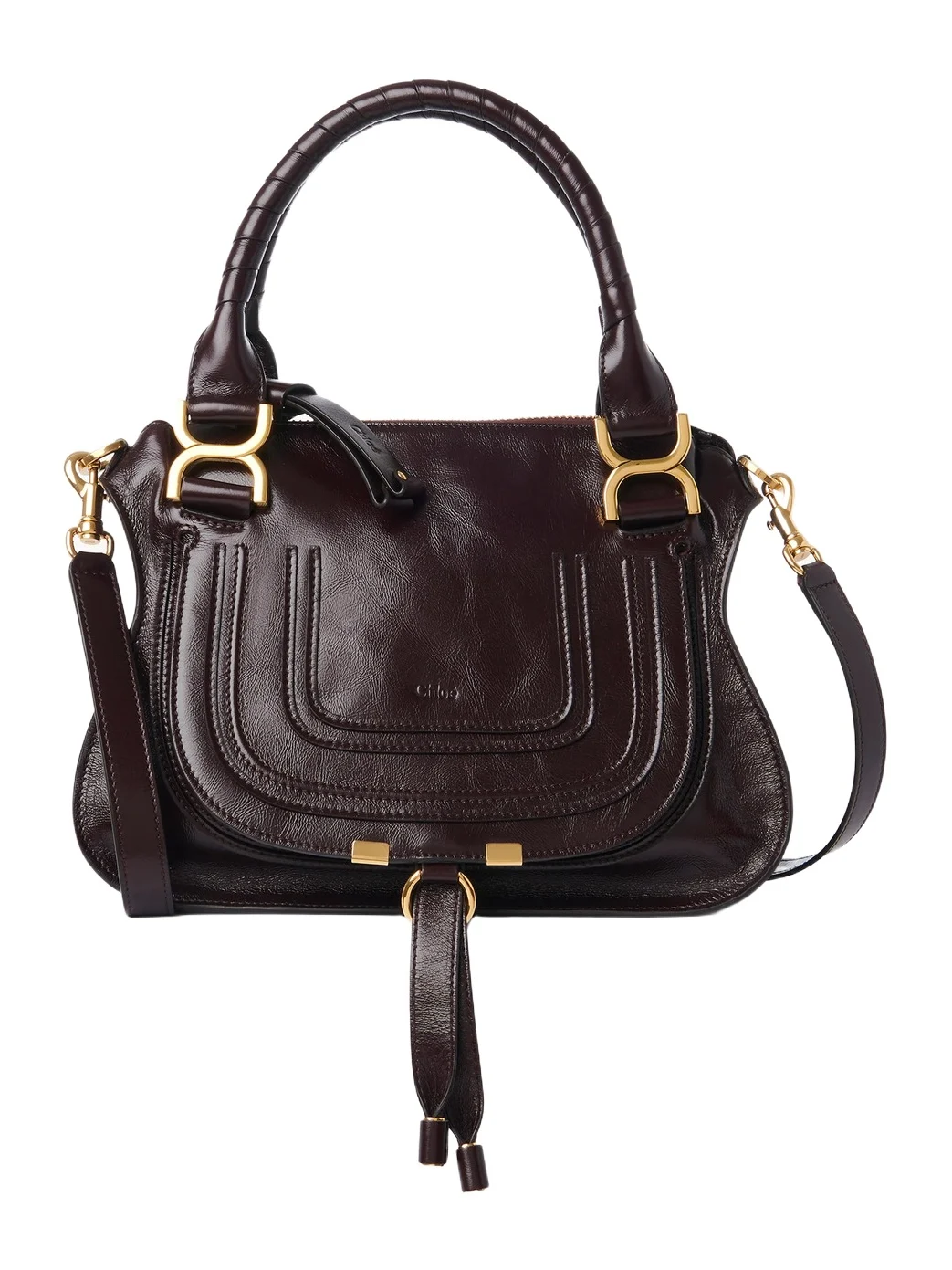 Small Marcie bag in shiny leather Small Marcie bag in shiny leather