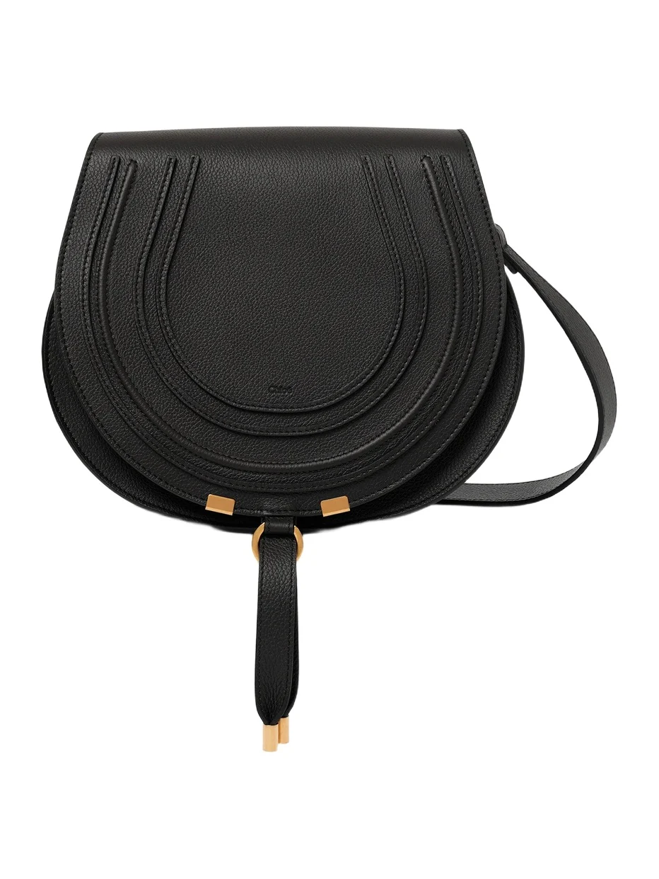 Chloé Marcie saddle bag in grained leather