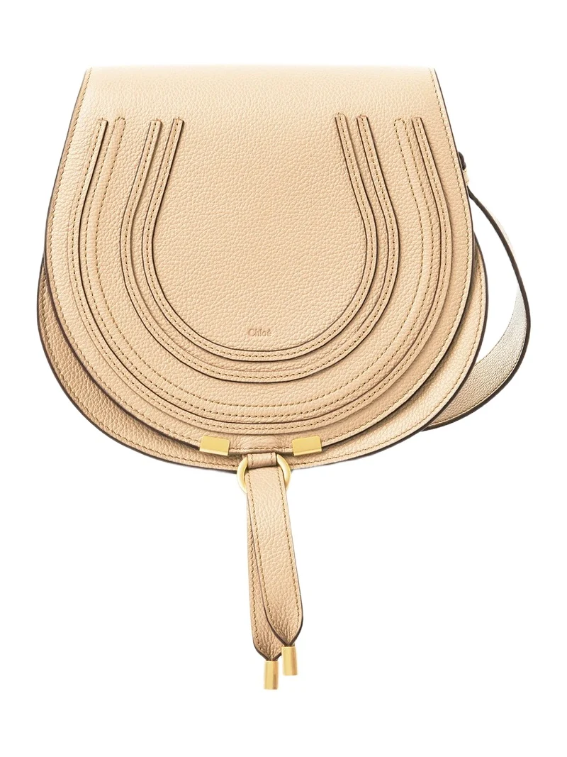 Chloé Marcie saddle bag in grained leather