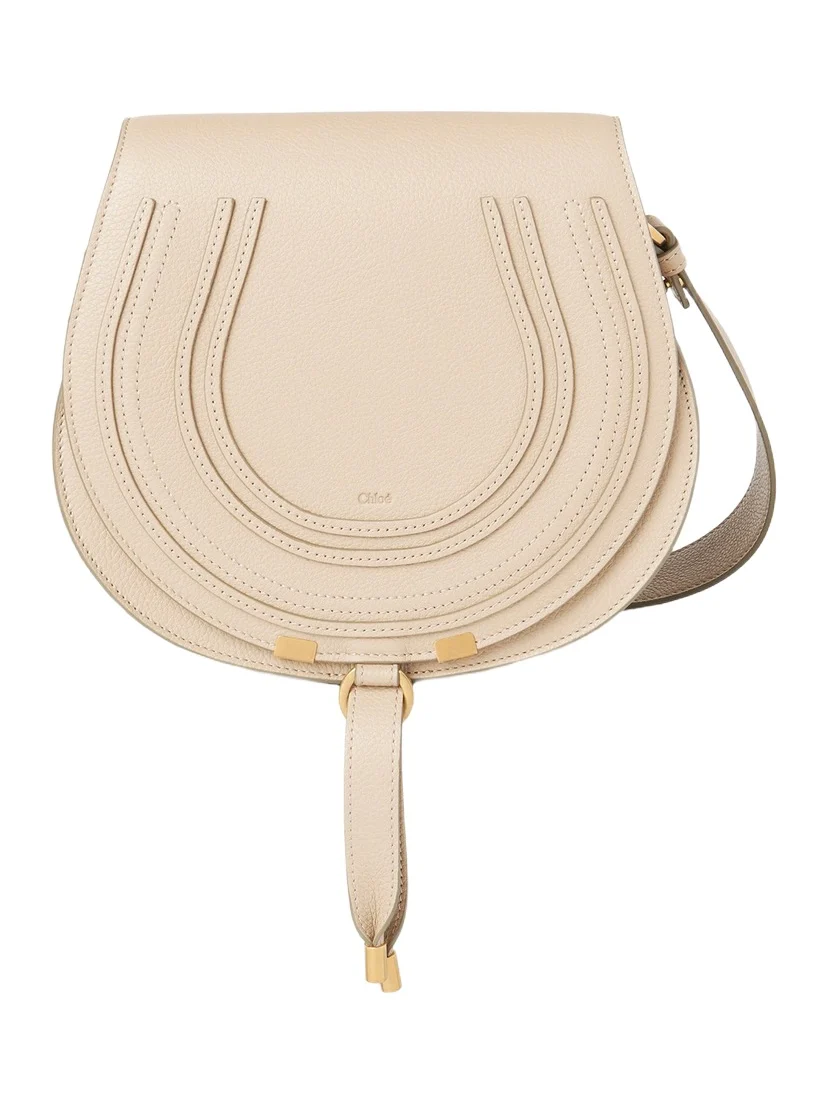 Chloé Marcie saddle bag in grained leather