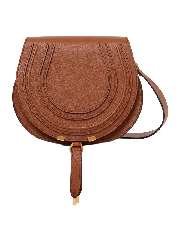 Chloé Marcie saddle bag in grained leather