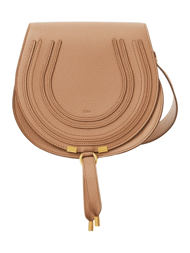 Chloé Marcie saddle bag in grained leather