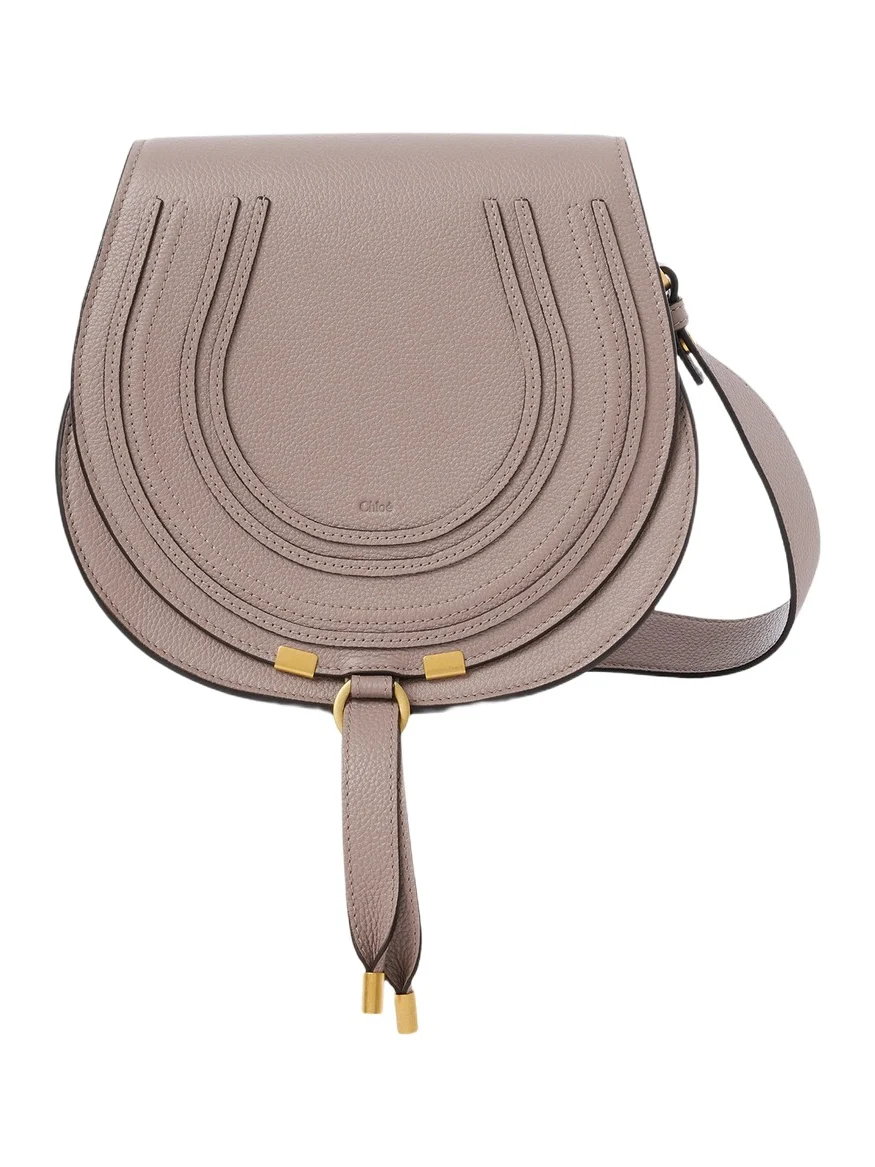 Chloé Marcie saddle bag in grained leather