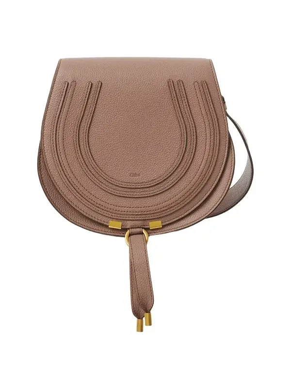 Chloé Marcie saddle bag in grained leather