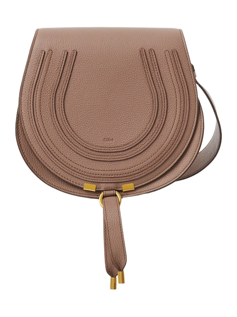 Chloé Marcie saddle bag in grained leather