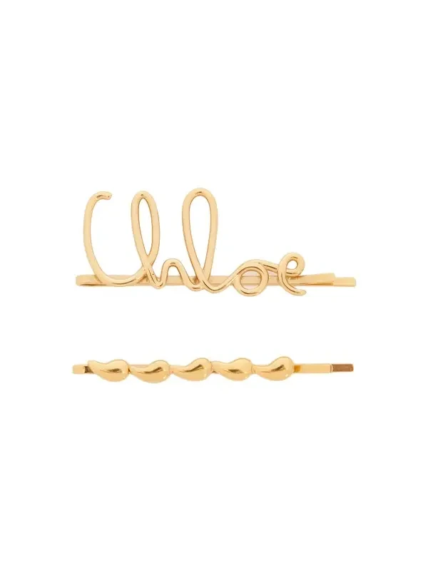 The Chloé Iconic hair clips set